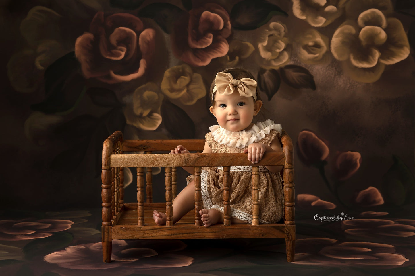 Julia Spindle Crib - Natural