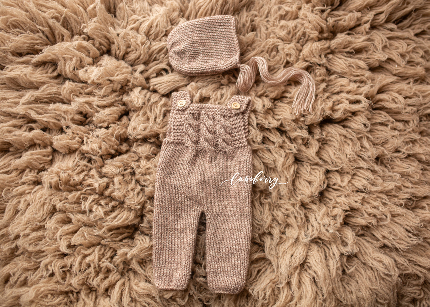 Cable Knit Romper Sets