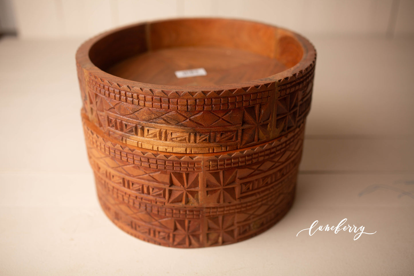FINAL SALE - Carved Bowl Natural