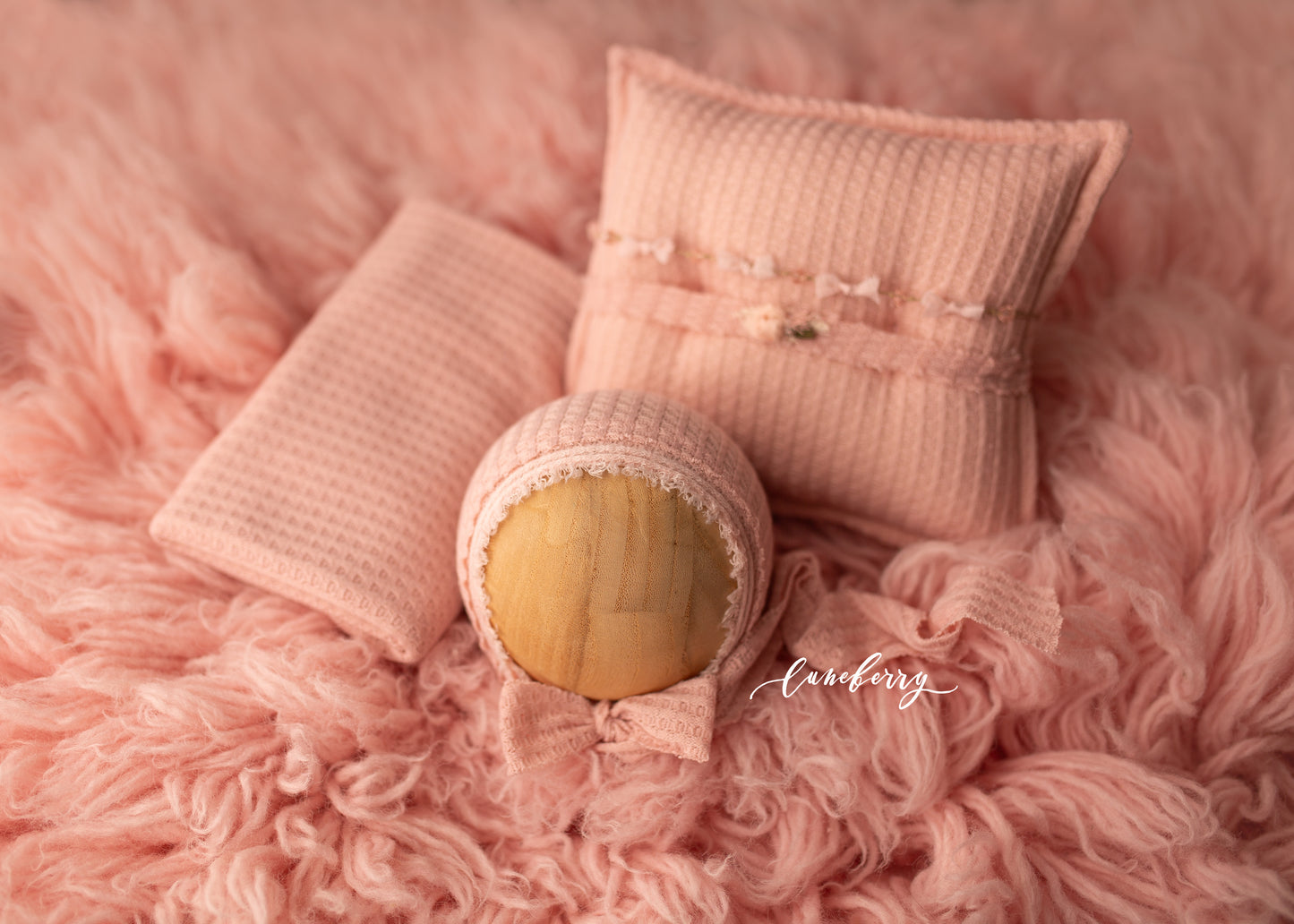 BLUSH WAFFLE Fabric