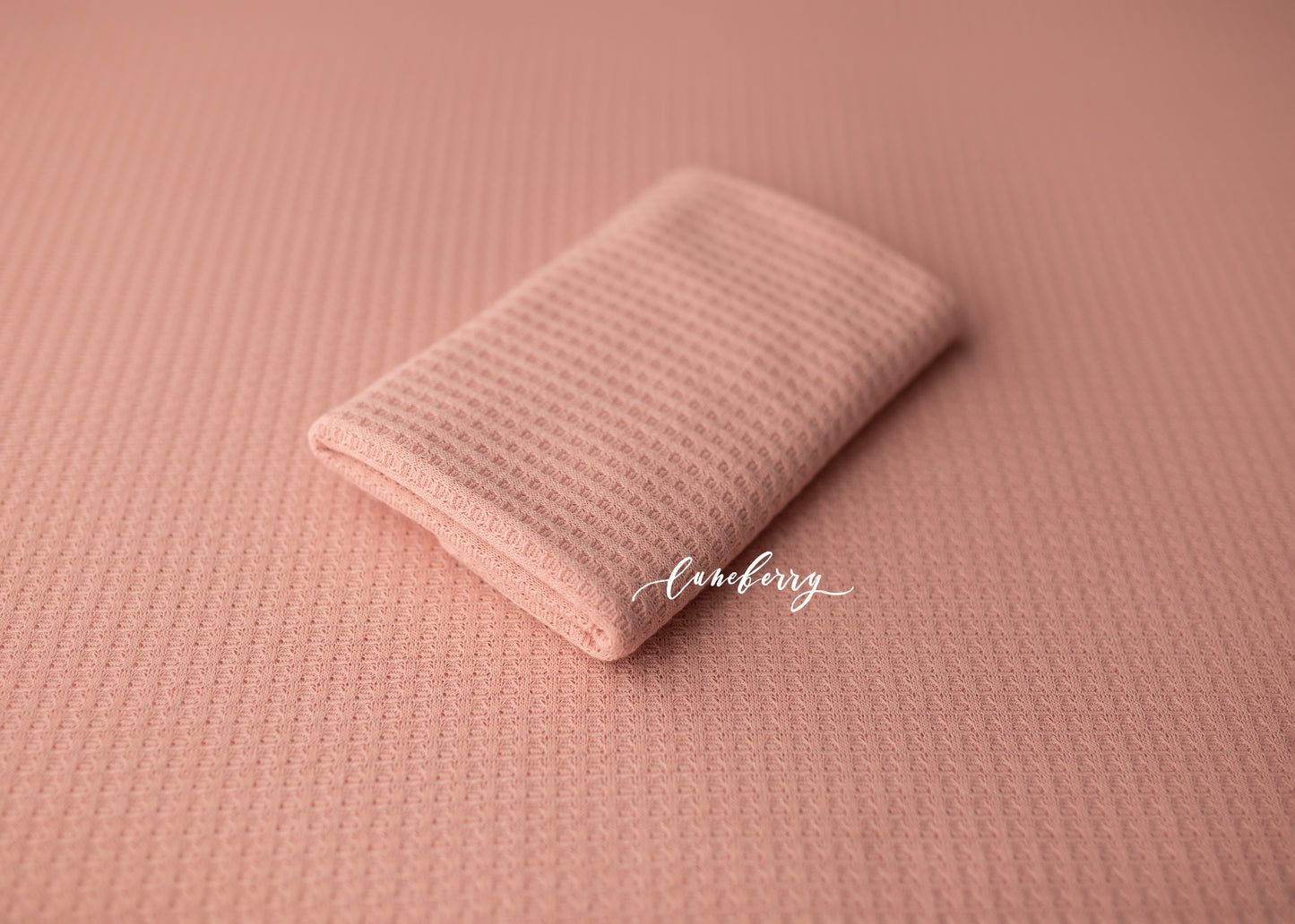 BLUSH WAFFLE Fabric