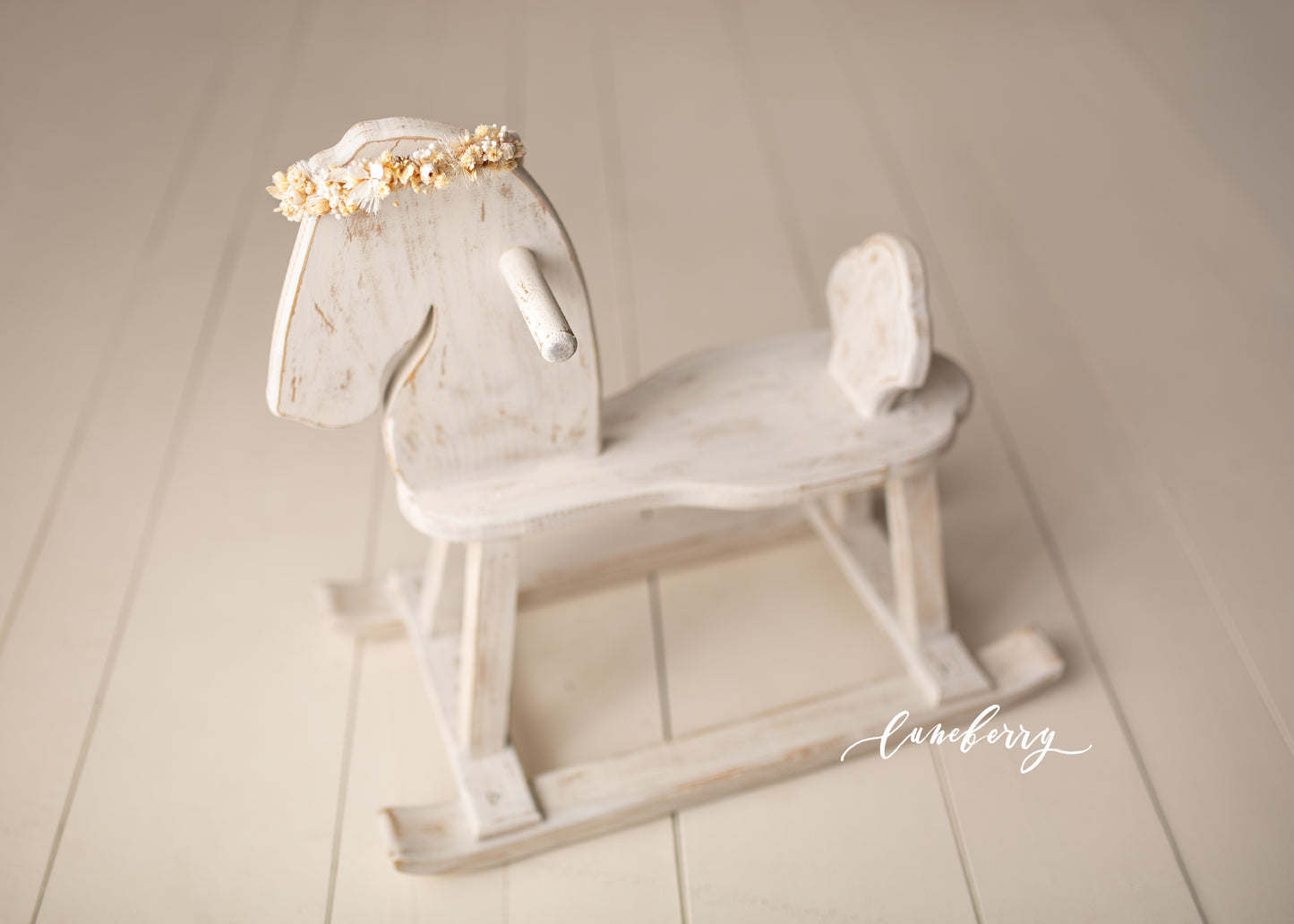 Heavenly Cream Floral Crown