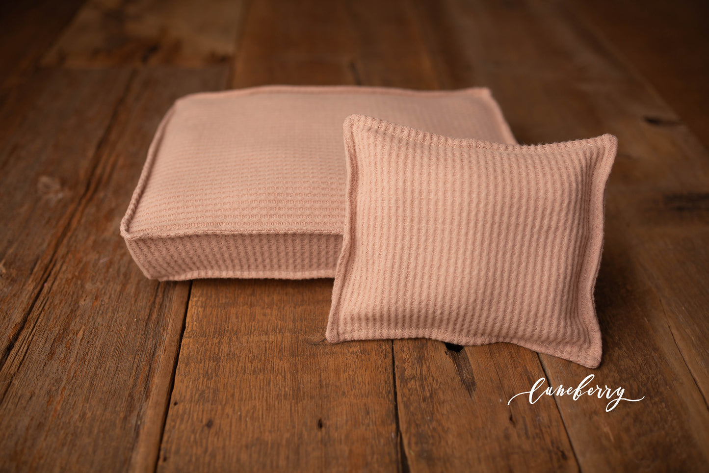 Mattress Cover - Waffle Light Blush