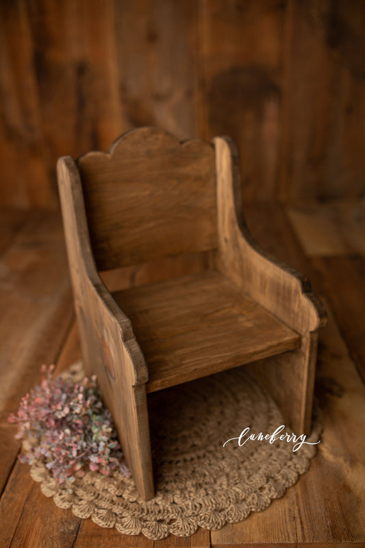 The Eloise - Tiny Little Wooden High Chair PRE-ORDER