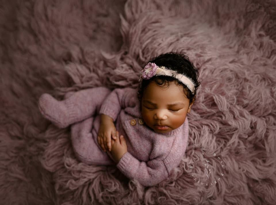 DUSTY PURPLE Premium Wool Flokati