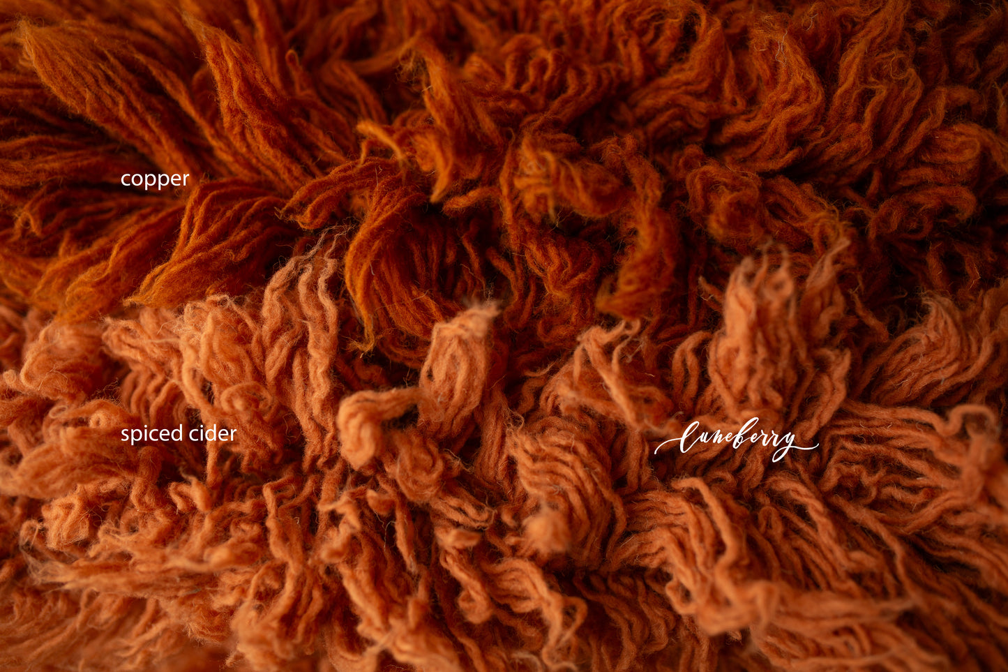SPICED CIDER Premium Wool Flokati