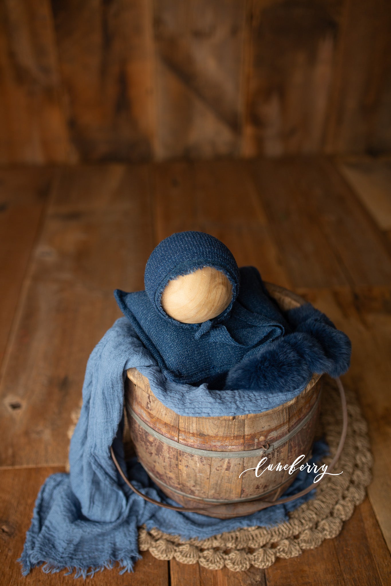Pooh Bucket set - Blue