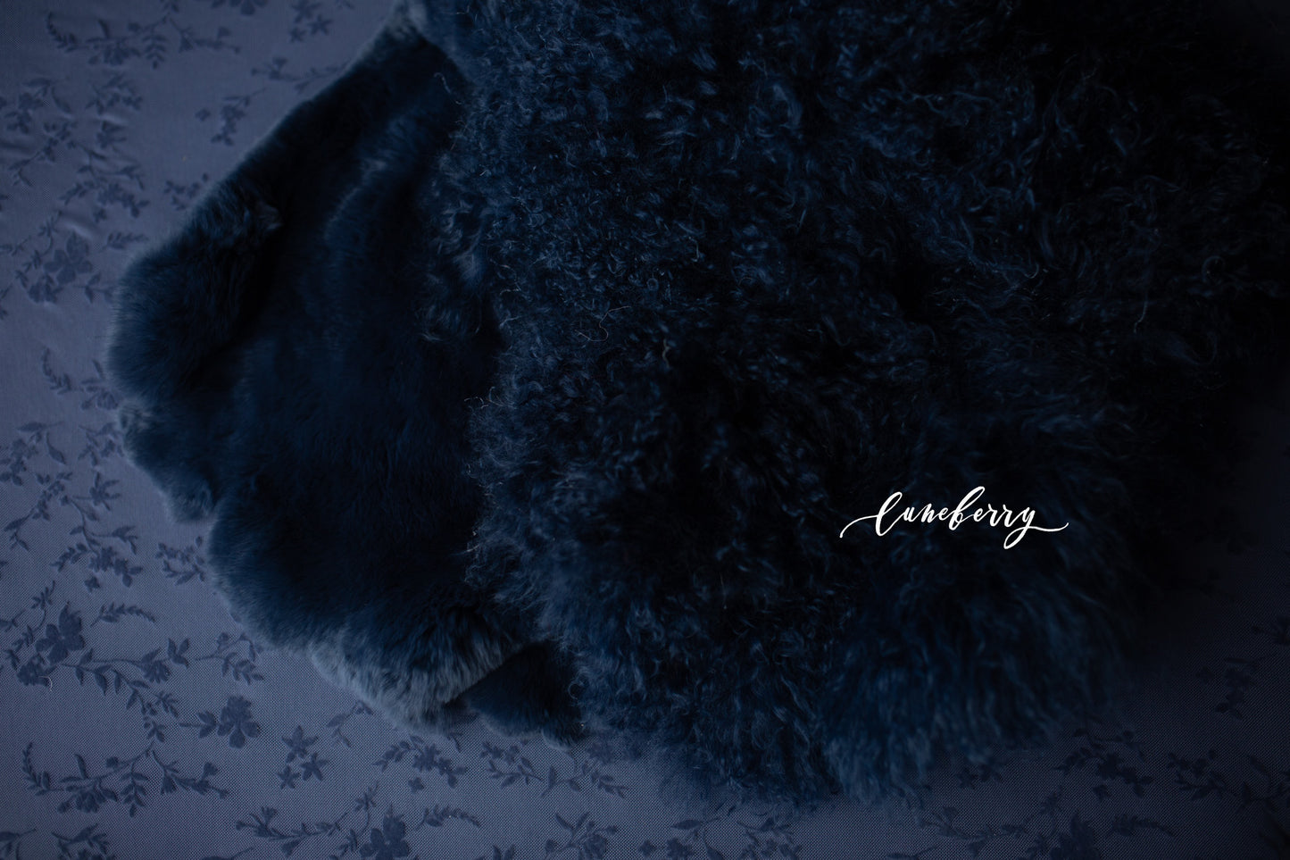 WINTER BLUE FLORAL Fabric