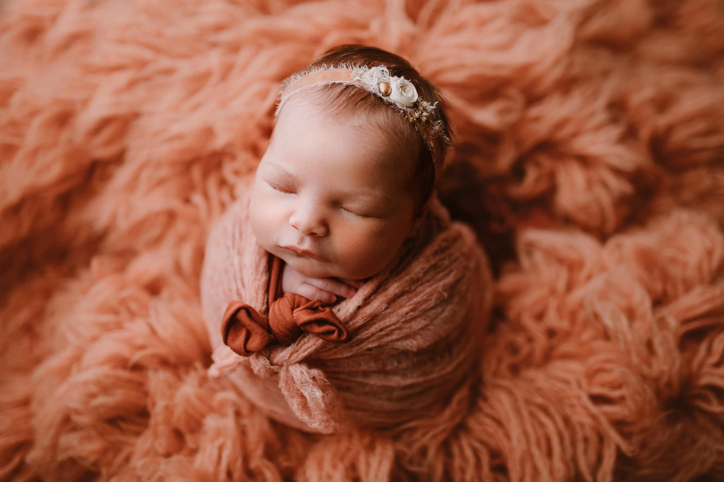 APRICOT Premium Wool Flokati