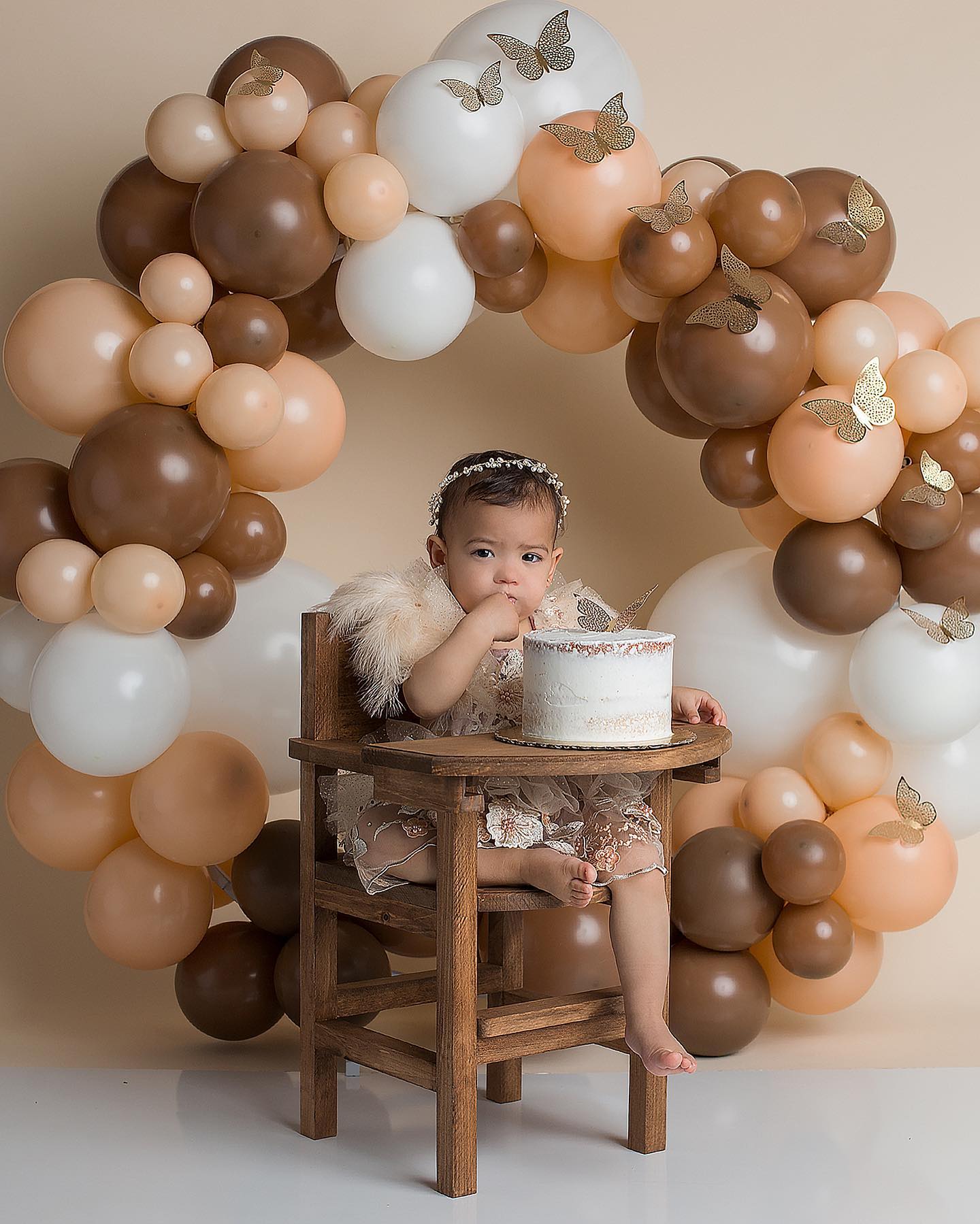 Mini Wooden High Chair
