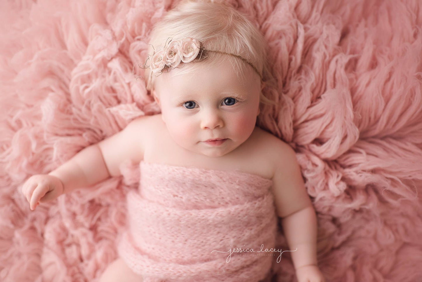 BLUSH Premium Wool Flokati