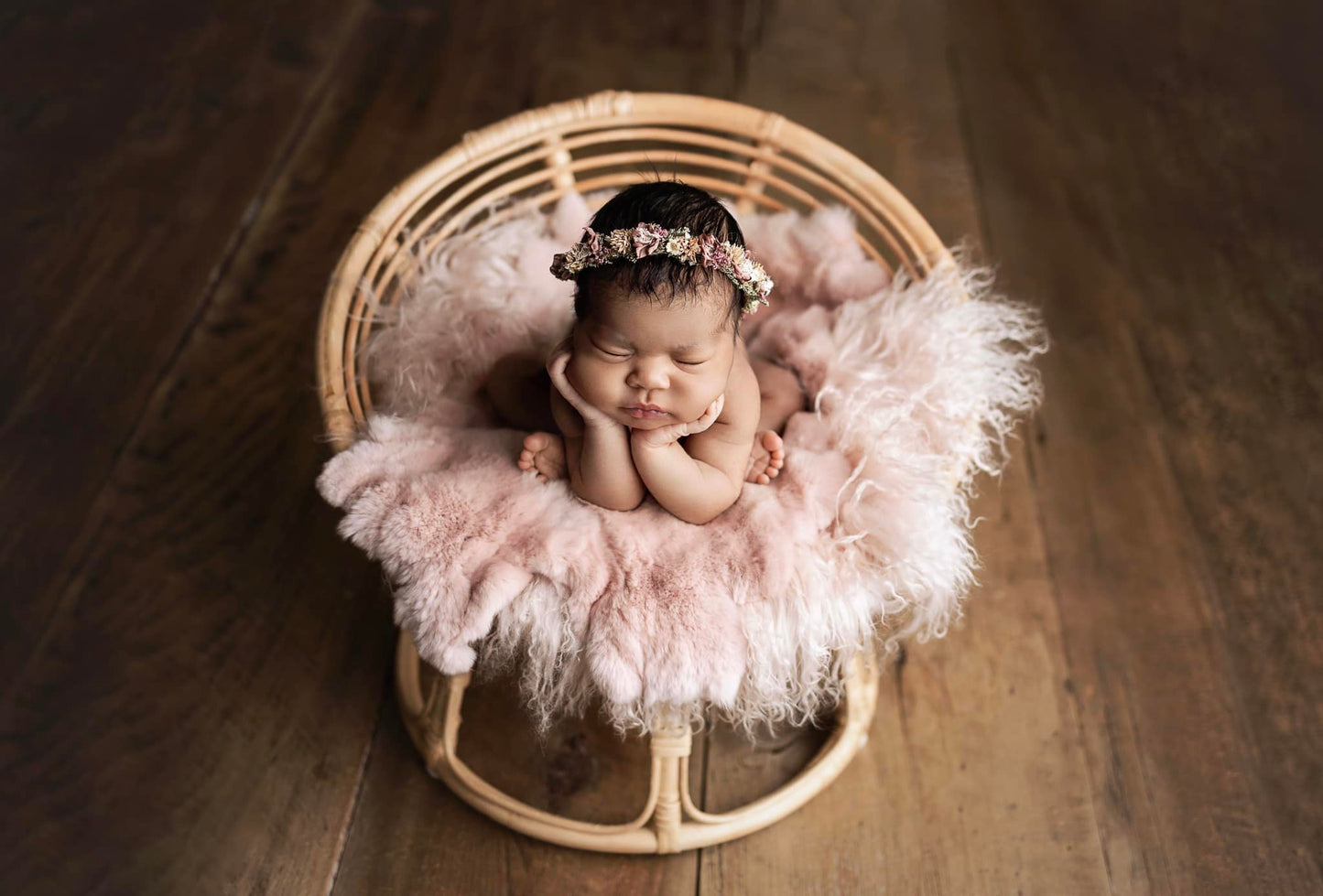 Papasan Bamboo Chair