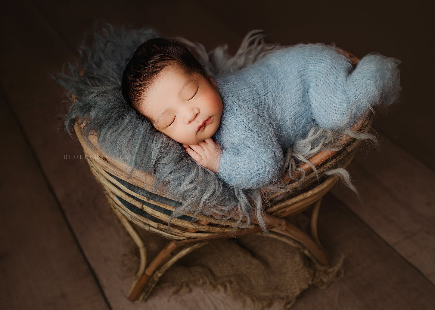 Heather Bamboo Cradle