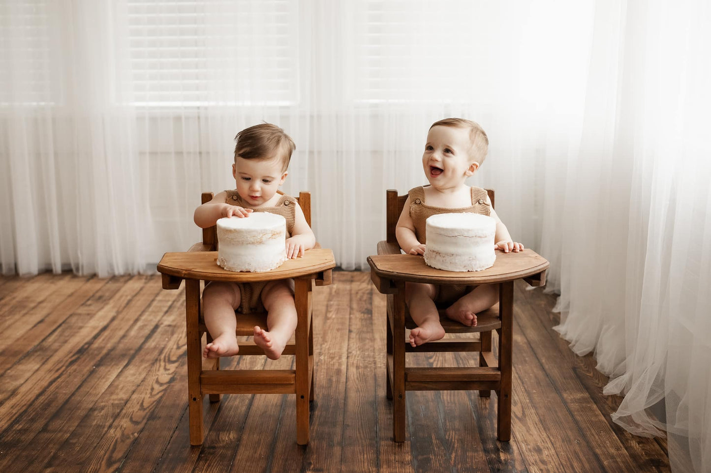 Mini Wooden High Chair