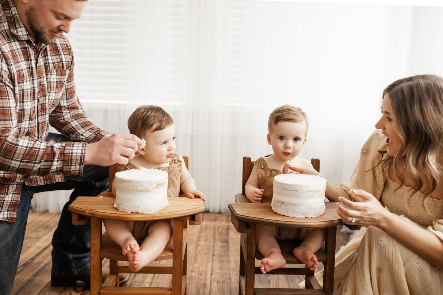 Mini Wooden High Chair