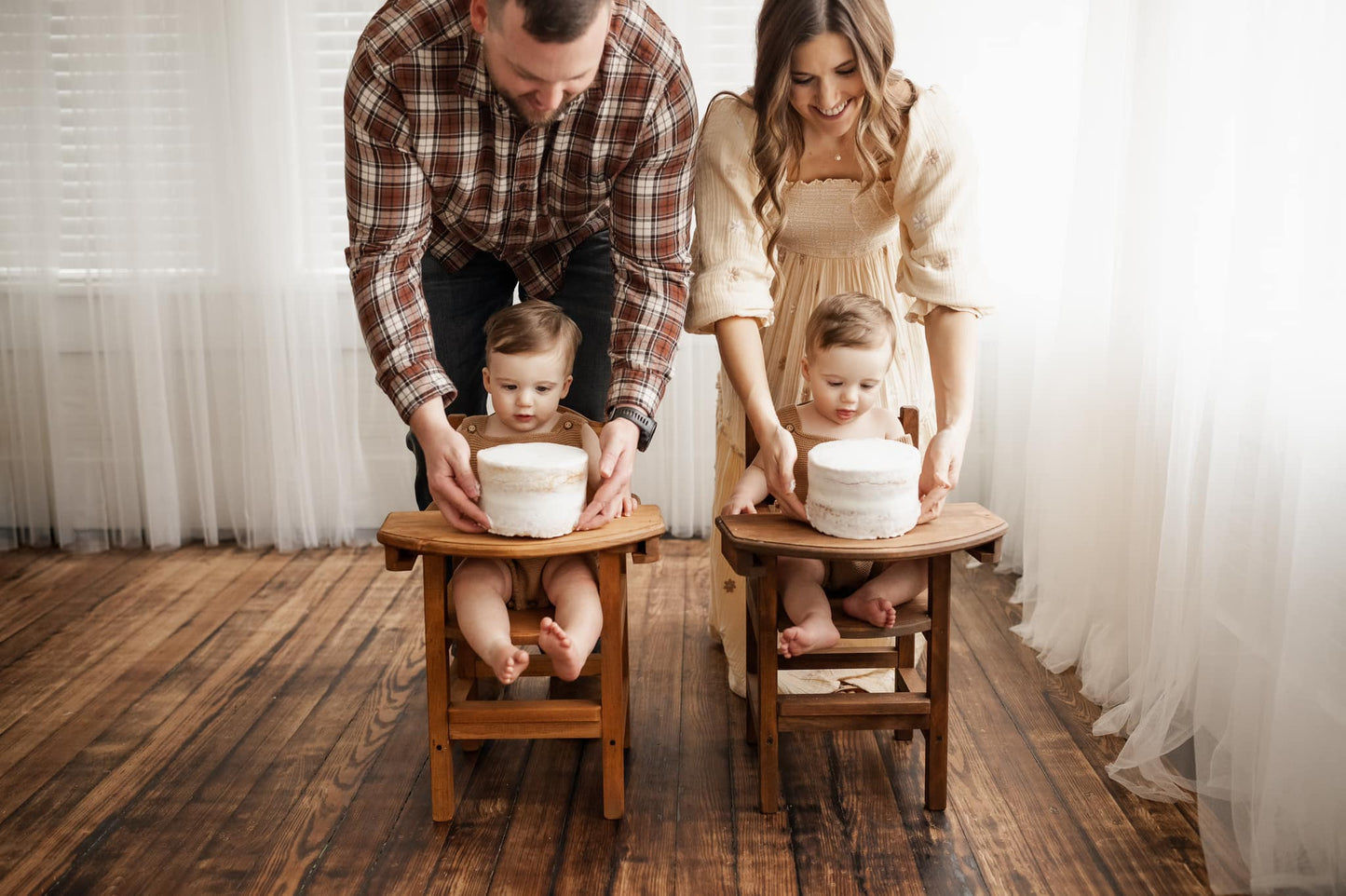 Mini Wooden High Chair