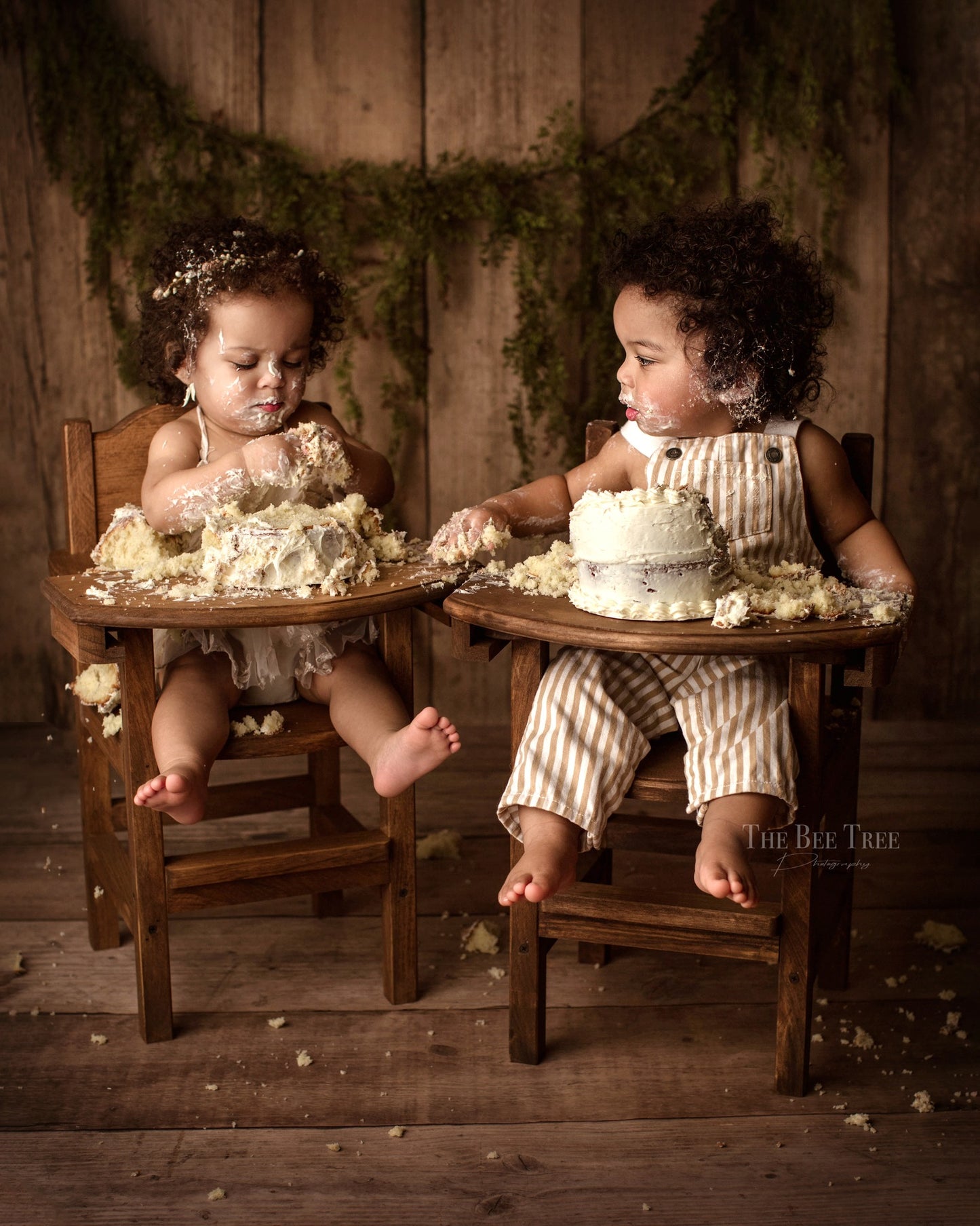Mini Wooden High Chair