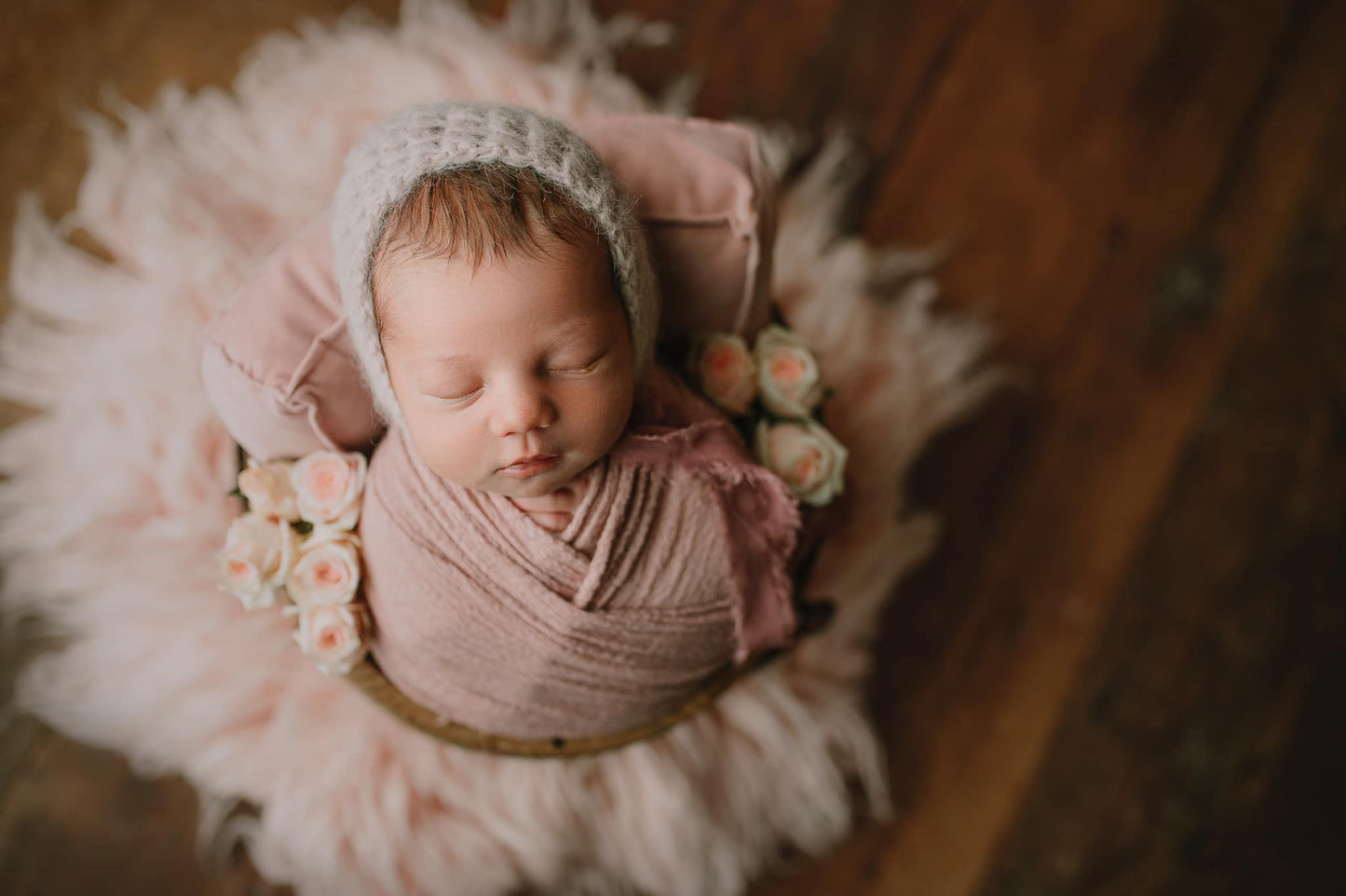 LIGHT BLUSH Premium Wool Flokati