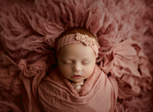 DUSTY ROSE Premium Flokati
