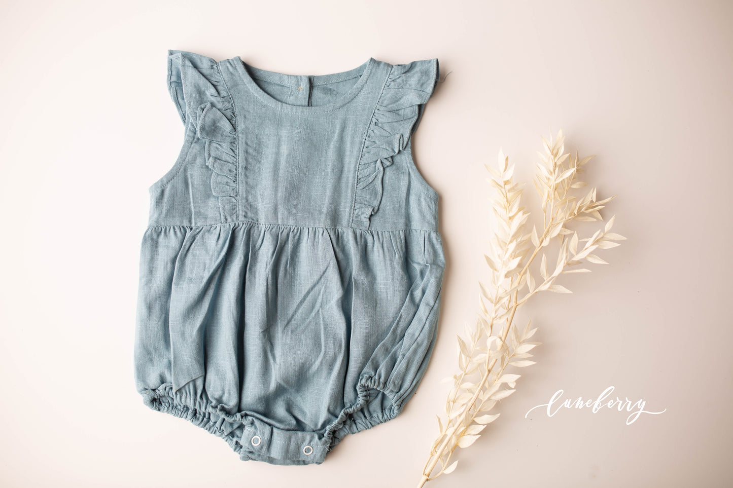 Aly | Linen Romper