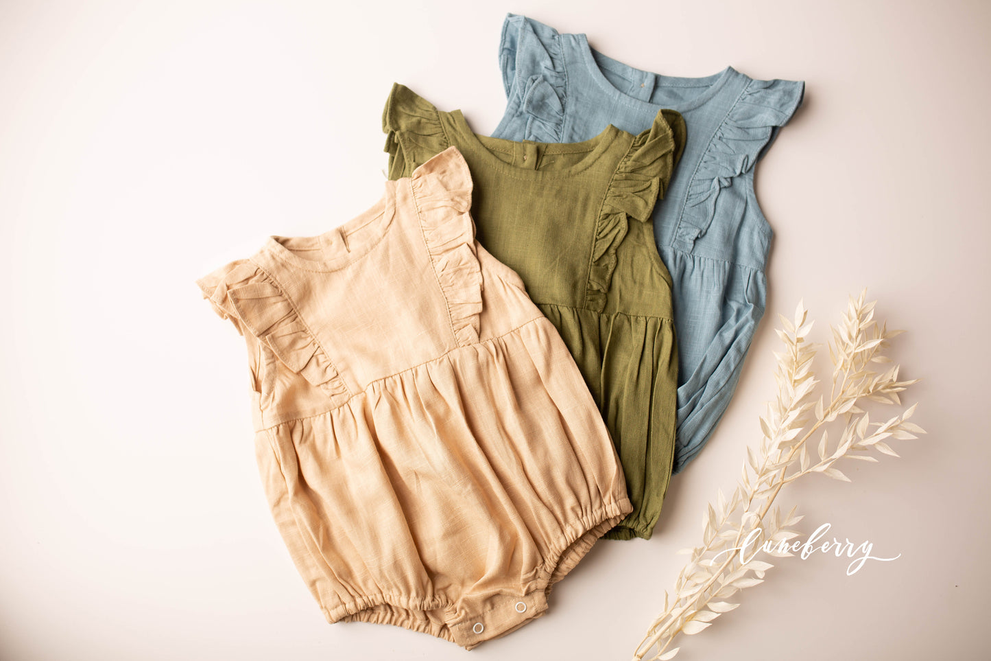 Aly | Linen Romper