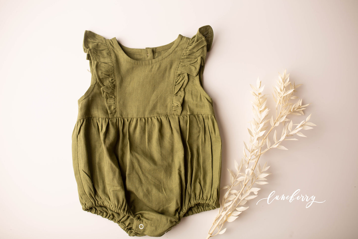 Aly | Linen Romper