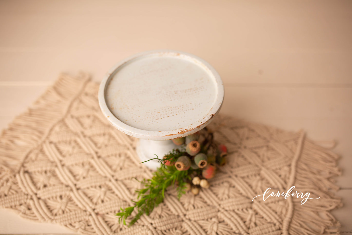 "Celebrate" Wooden Cake Stands - four finishes