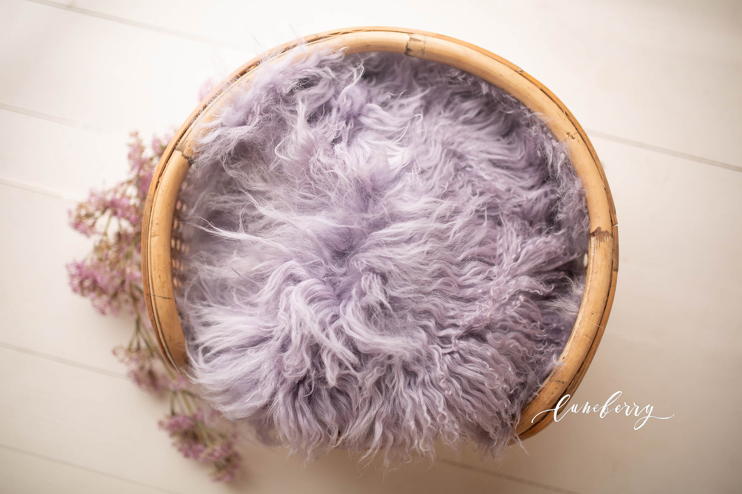 Frosted Sheepskin & Rabbit Fur