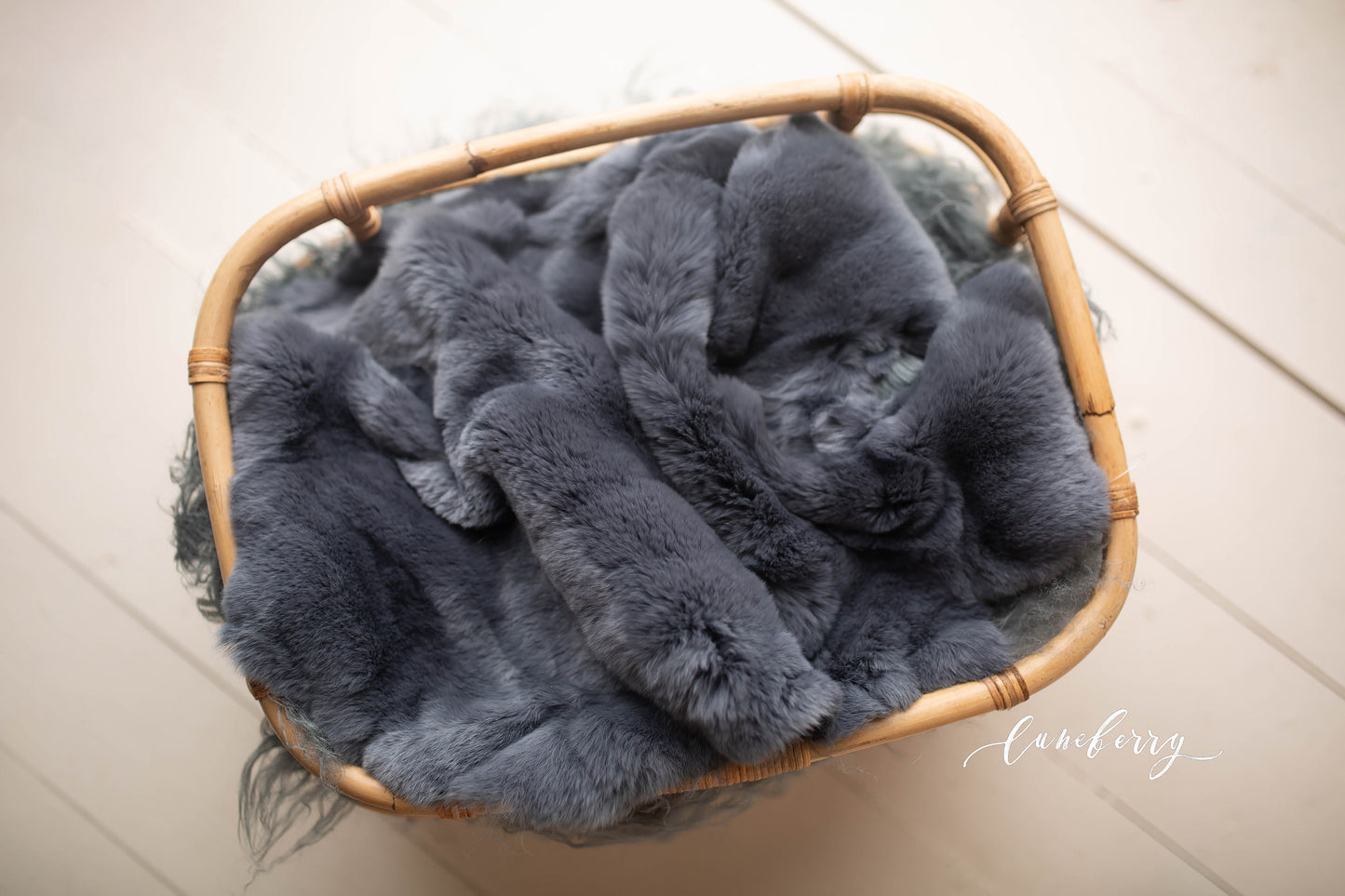 Ocean Calm Sheepskin & Rabbit Fur