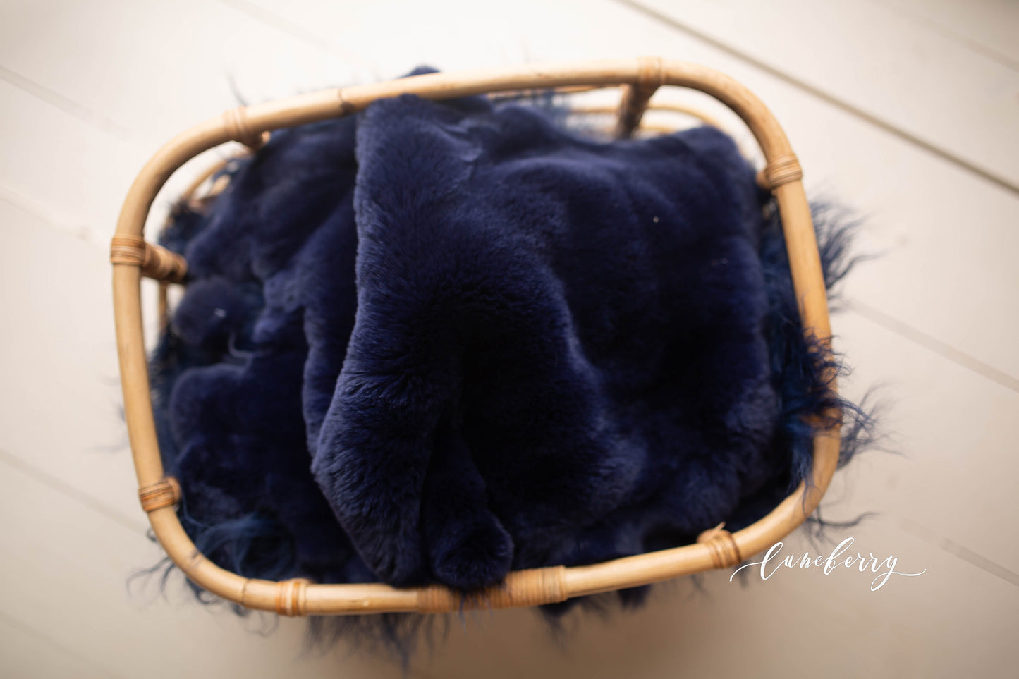 Starry Night Sheepskin & Rabbit Fur