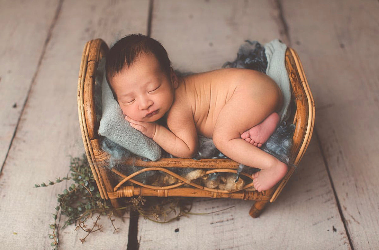 Diamond Bamboo Bed