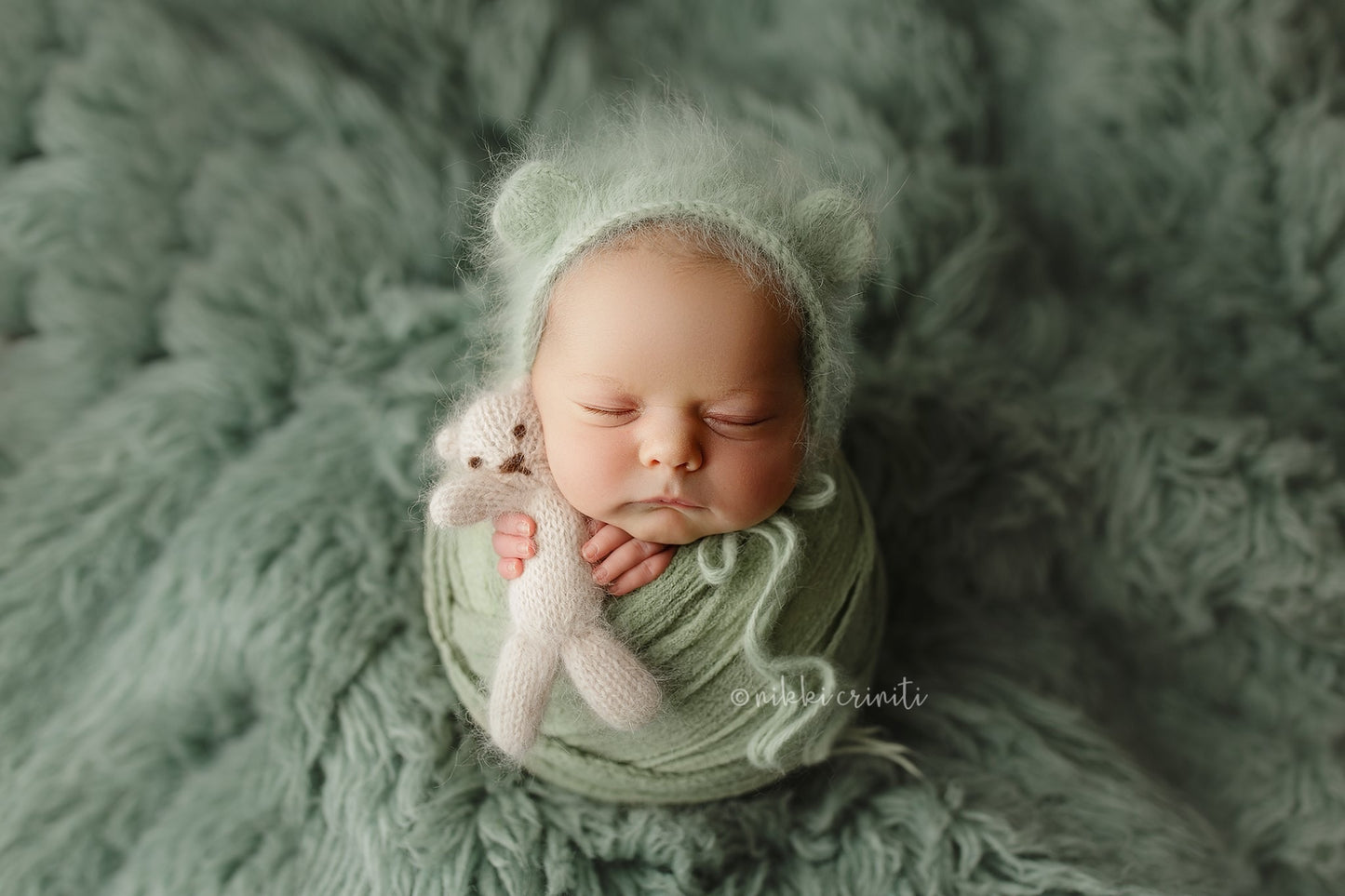 DUSTY SAGE Premium Wool Flokati **PRE-ORDER**