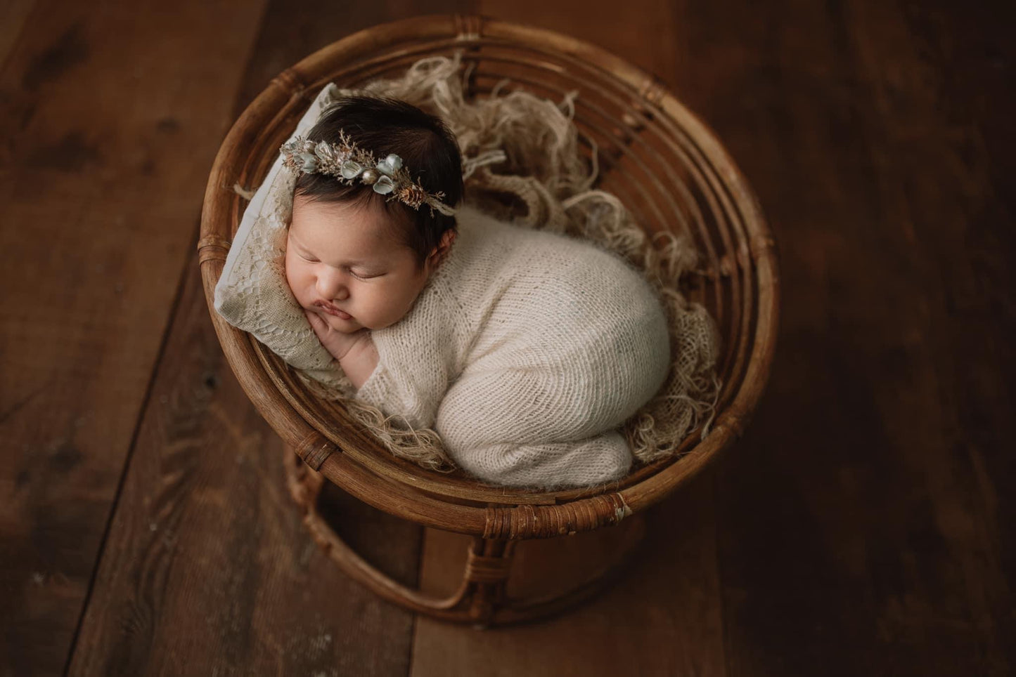Papasan Bamboo Chair