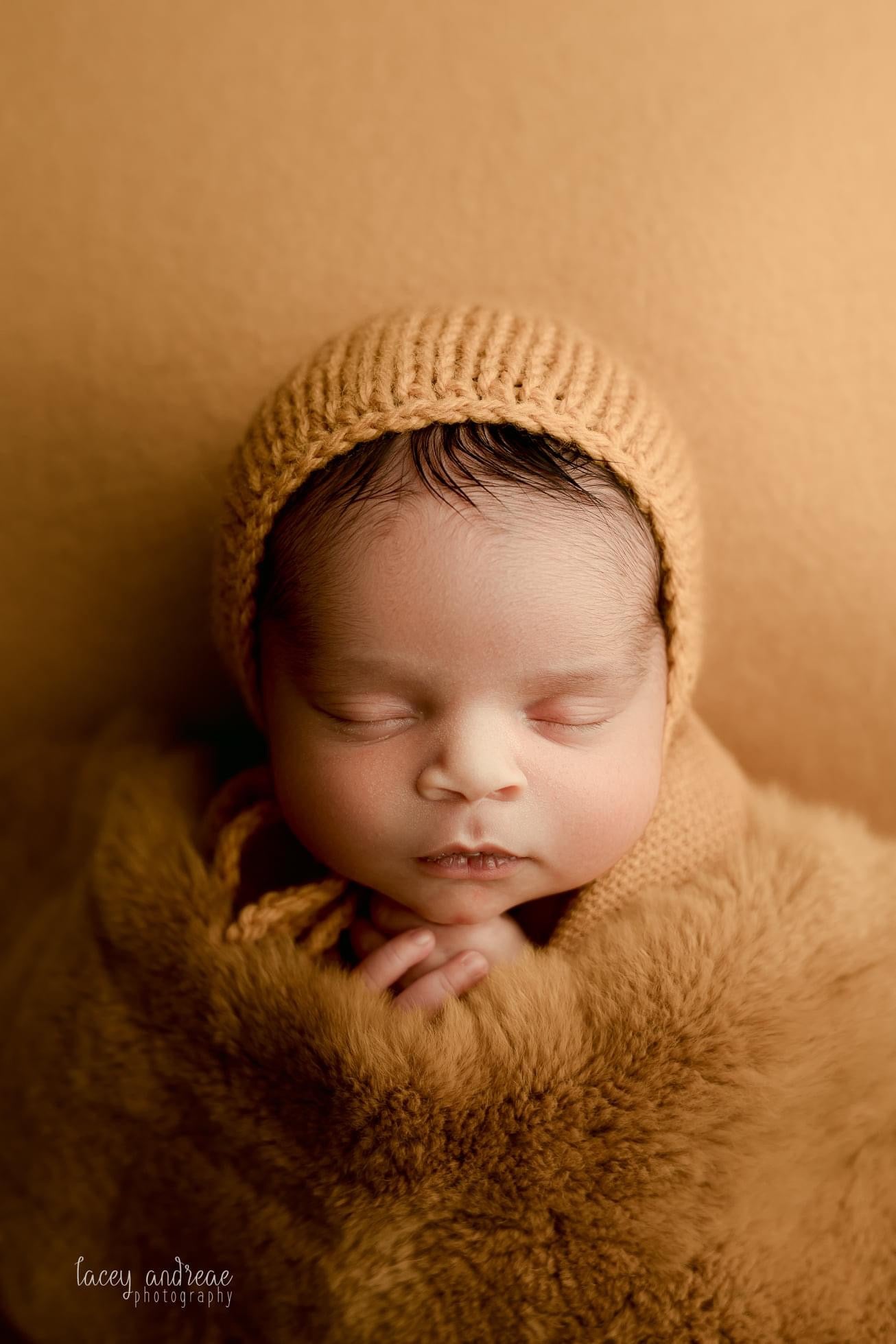 Mustard Sheepskin & Rabbit Fur