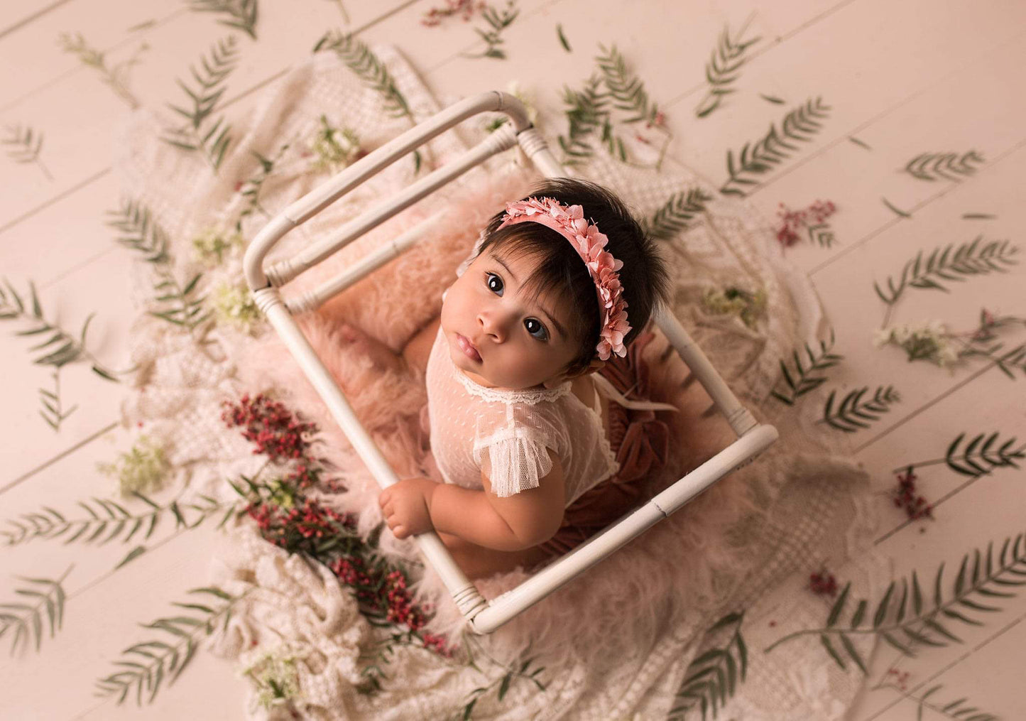 Bamboo Crib - CREAM
