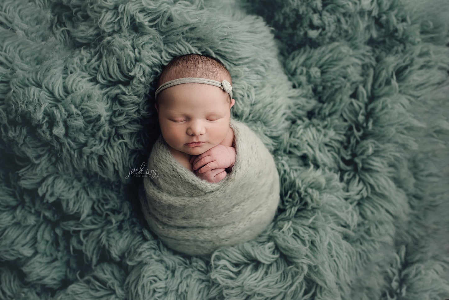 DUSTY SAGE Premium Wool Flokati **PRE-ORDER**