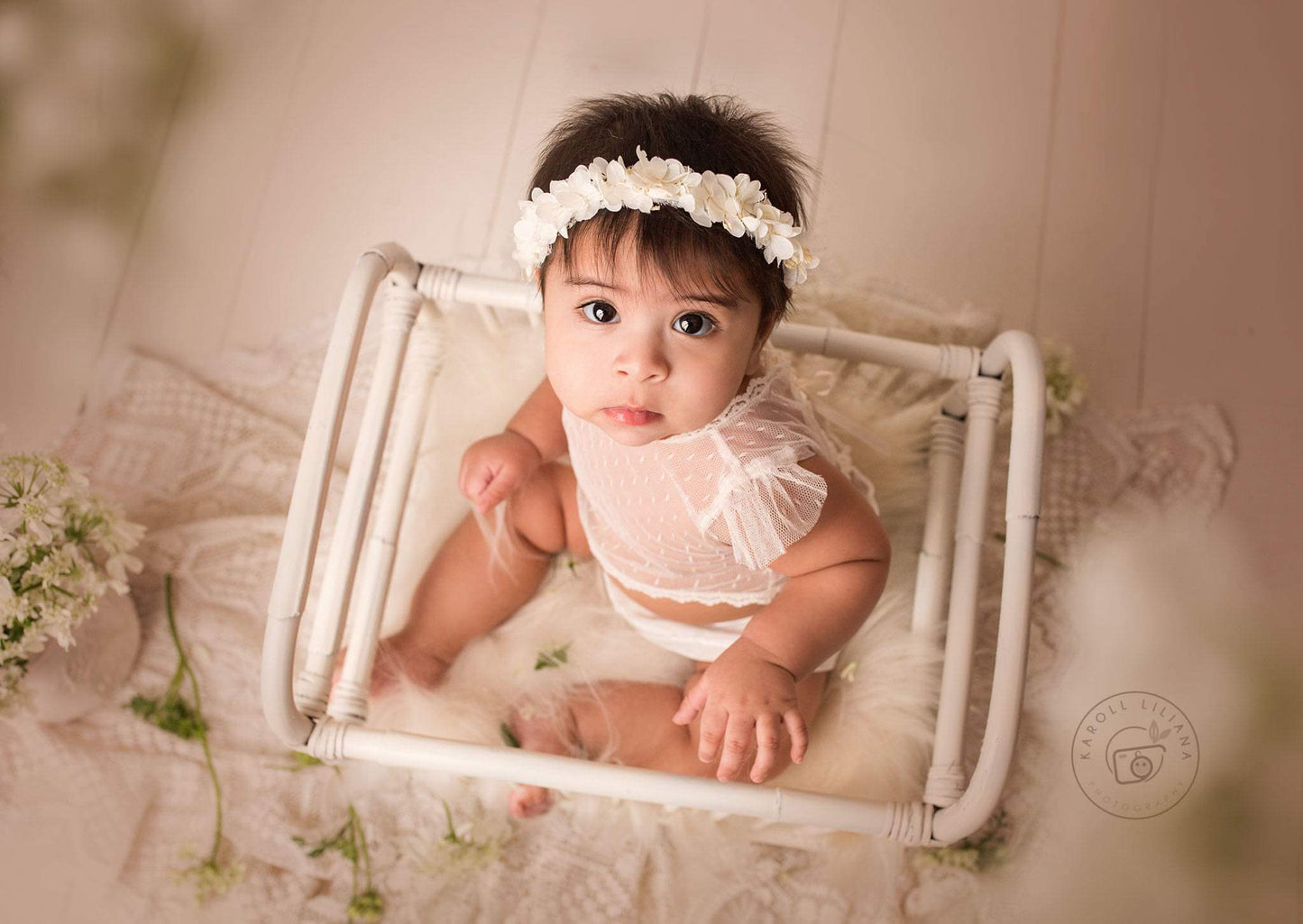 Bamboo Crib - CREAM