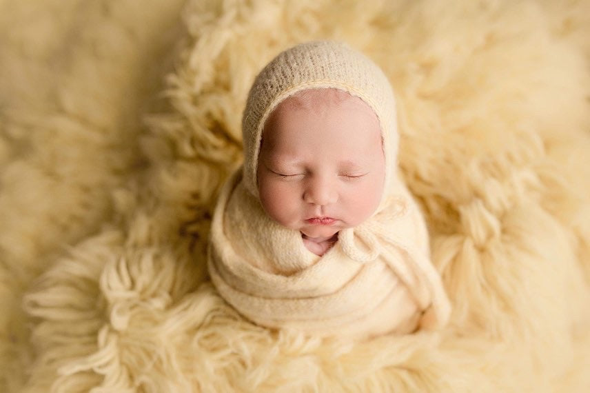 PASTEL YELLOW Premium Wool Flokati