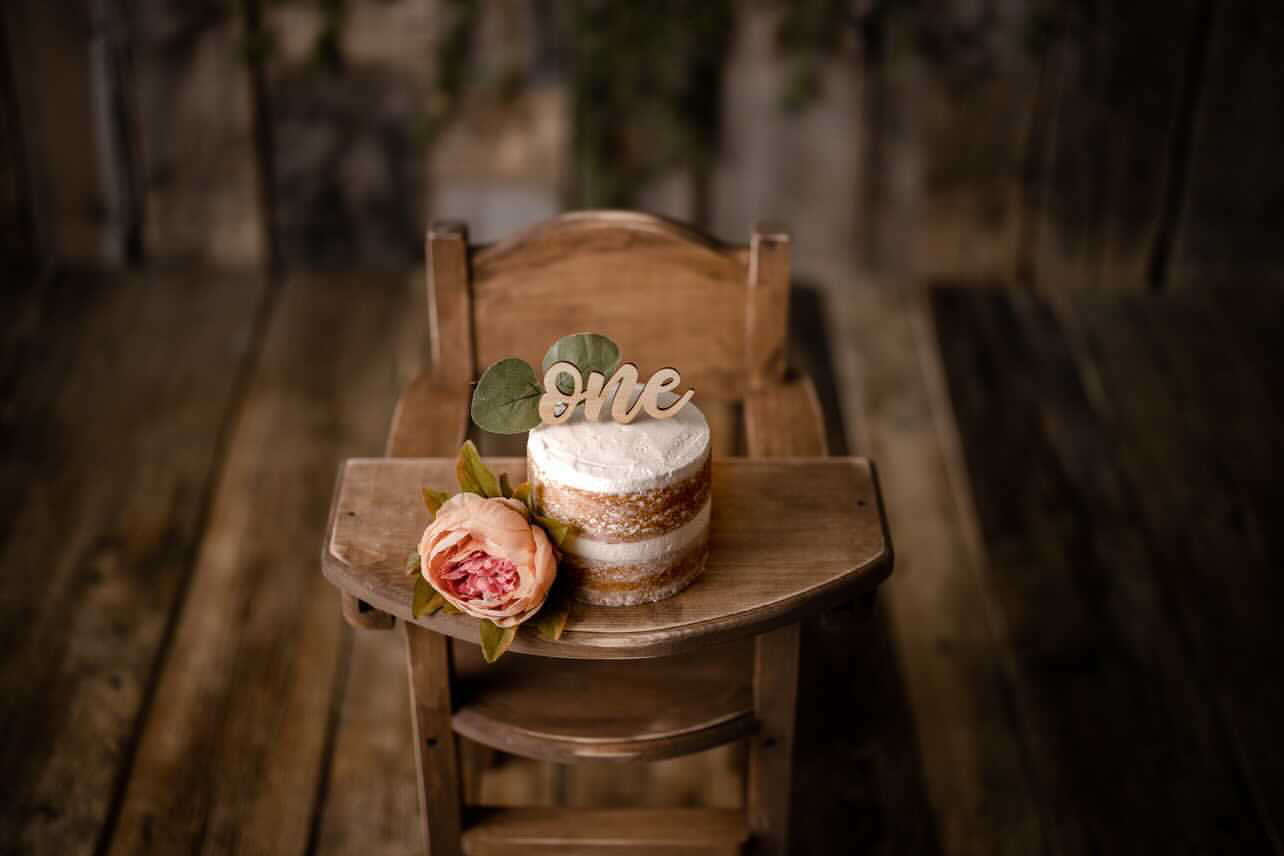 Mini Wooden High Chair