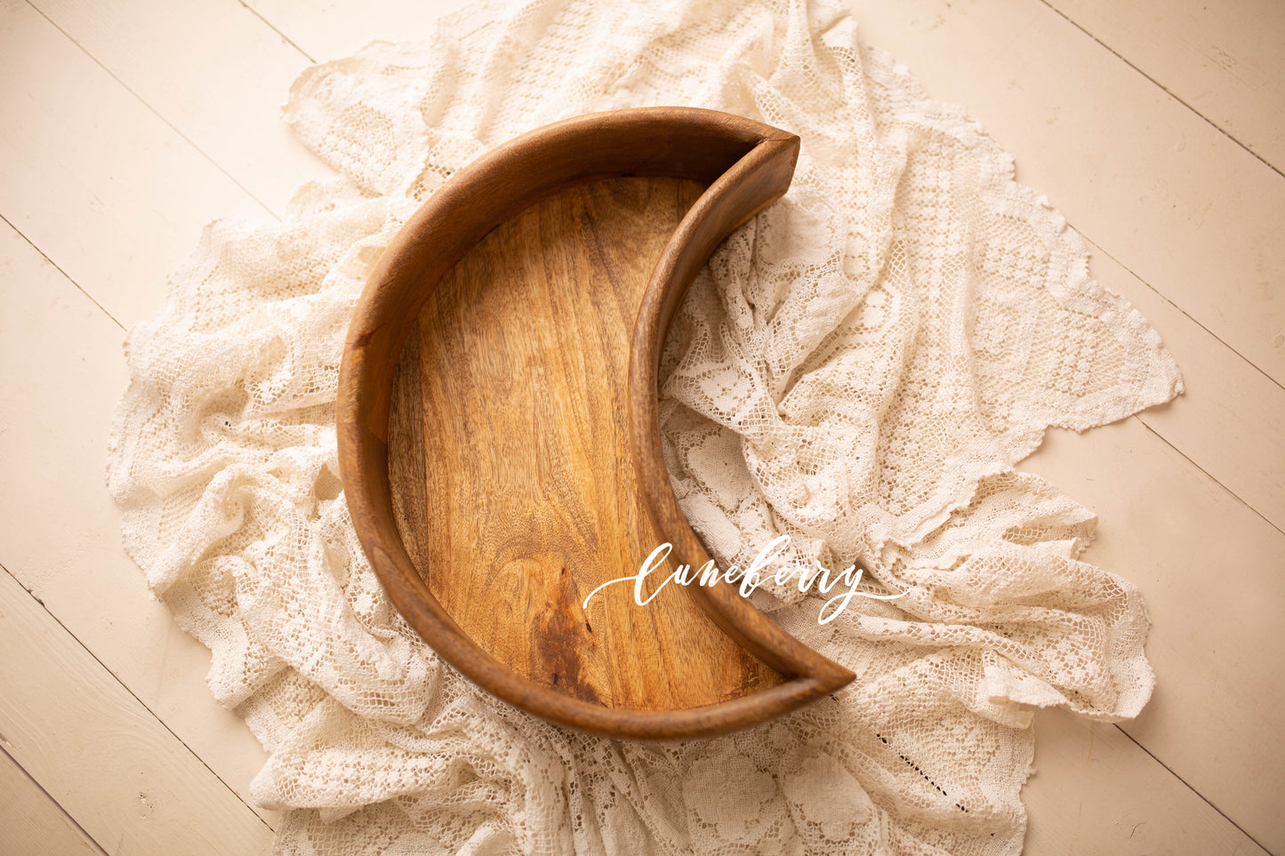 Wooden Moons- four finishes