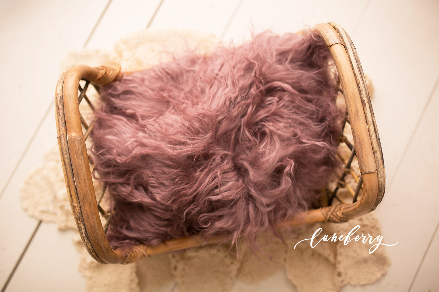 MULBERRY Sheepskin & Rabbit Fur