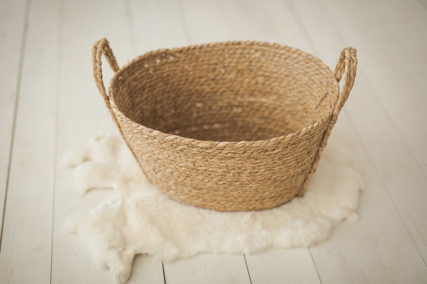 Natural Oval Basket