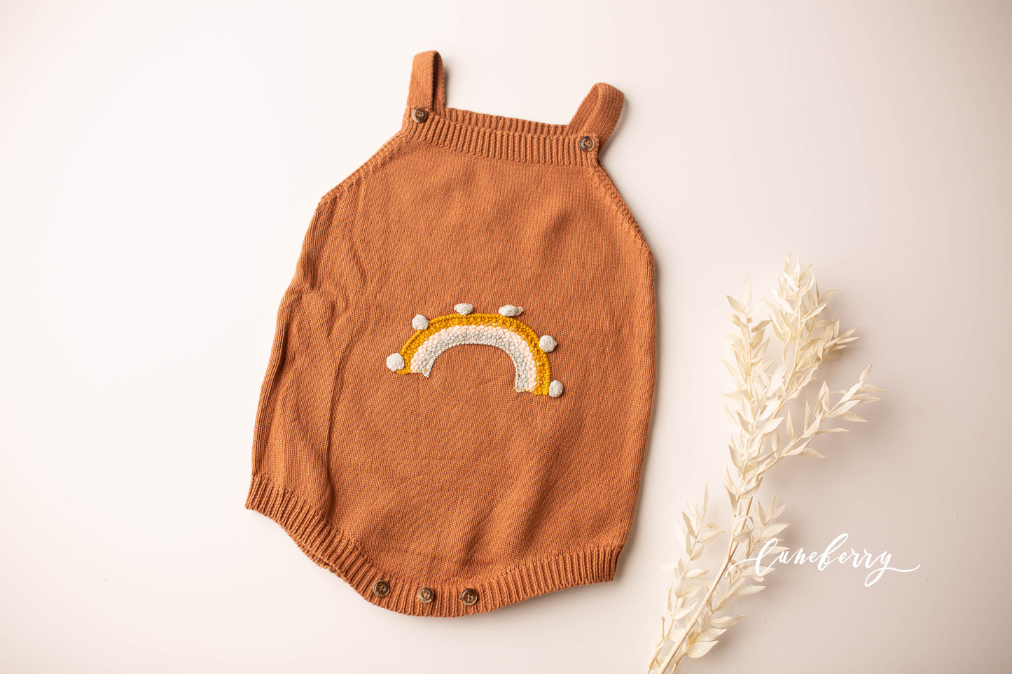 Over the Rainbow | Knit romper