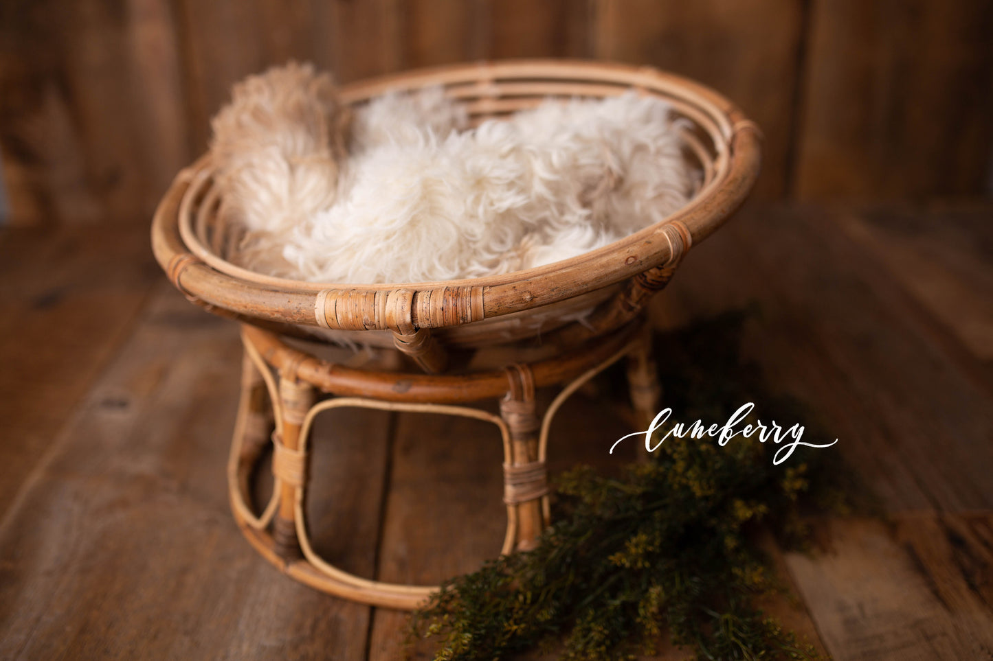 Papasan Bamboo Chair