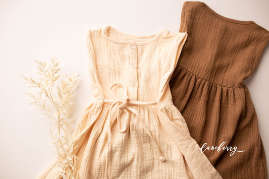 Rey | Gauze Sleeveless Dress