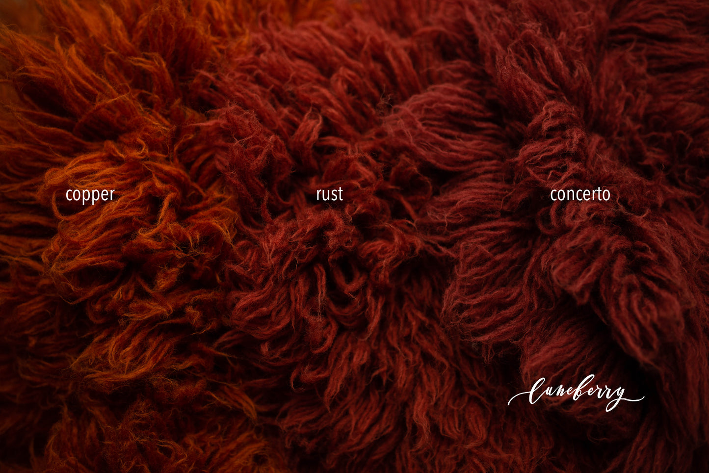 COPPER Premium Wool Flokati