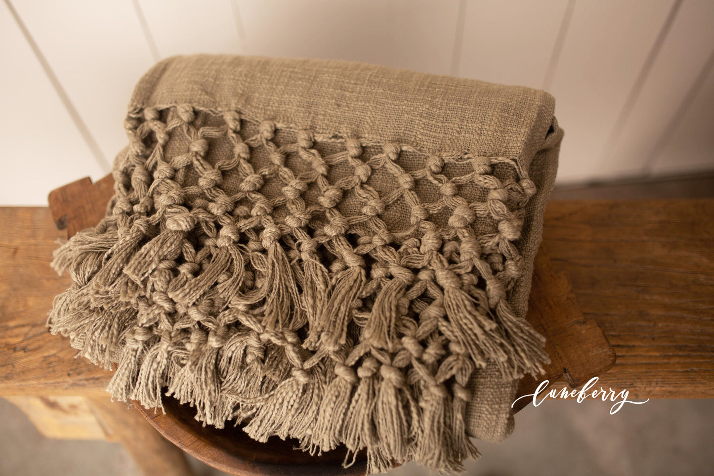 Verona -Woven Cotton Throw