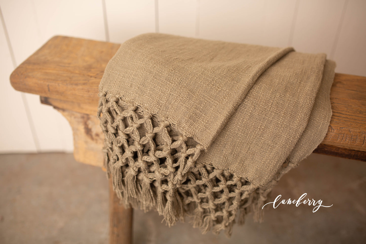 Verona -Woven Cotton Throw