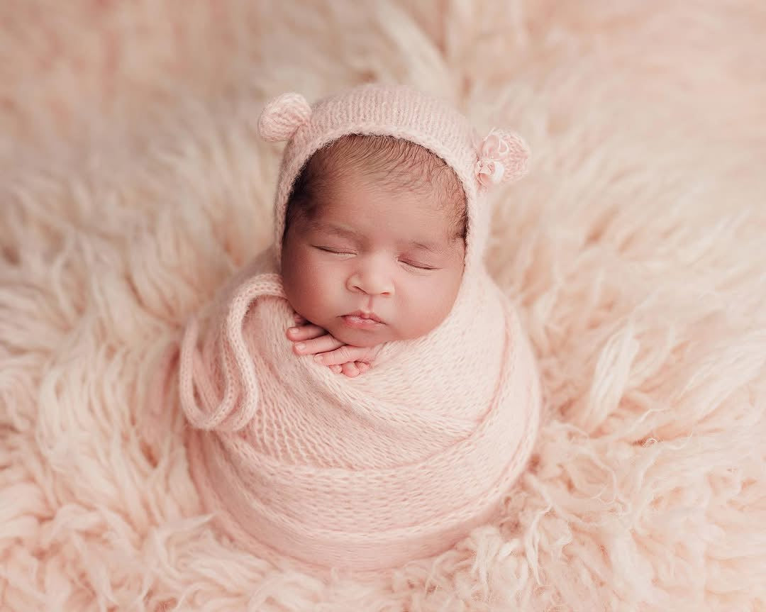 LIGHT BLUSH Premium Wool Flokati