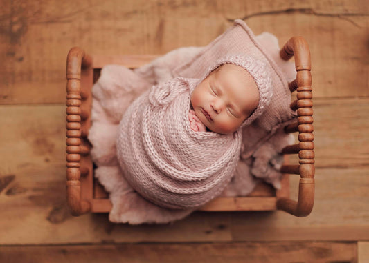 Stella Spindle Bed - Natural